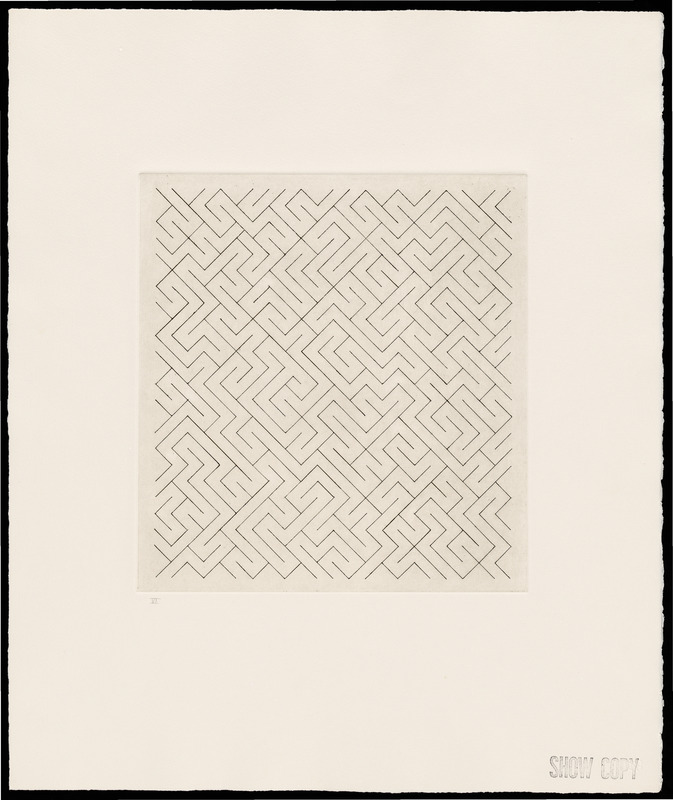 The prints of Anni Albers: line involvements - National Gallery of ...